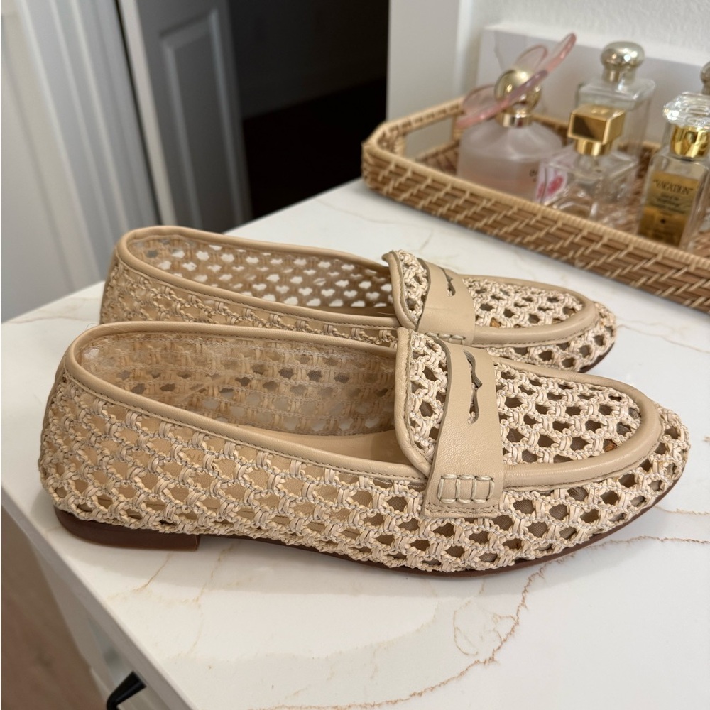 Tuckernuck Woven Raffia Loafers